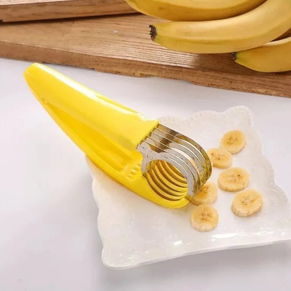Pelador banano Rebanador 1