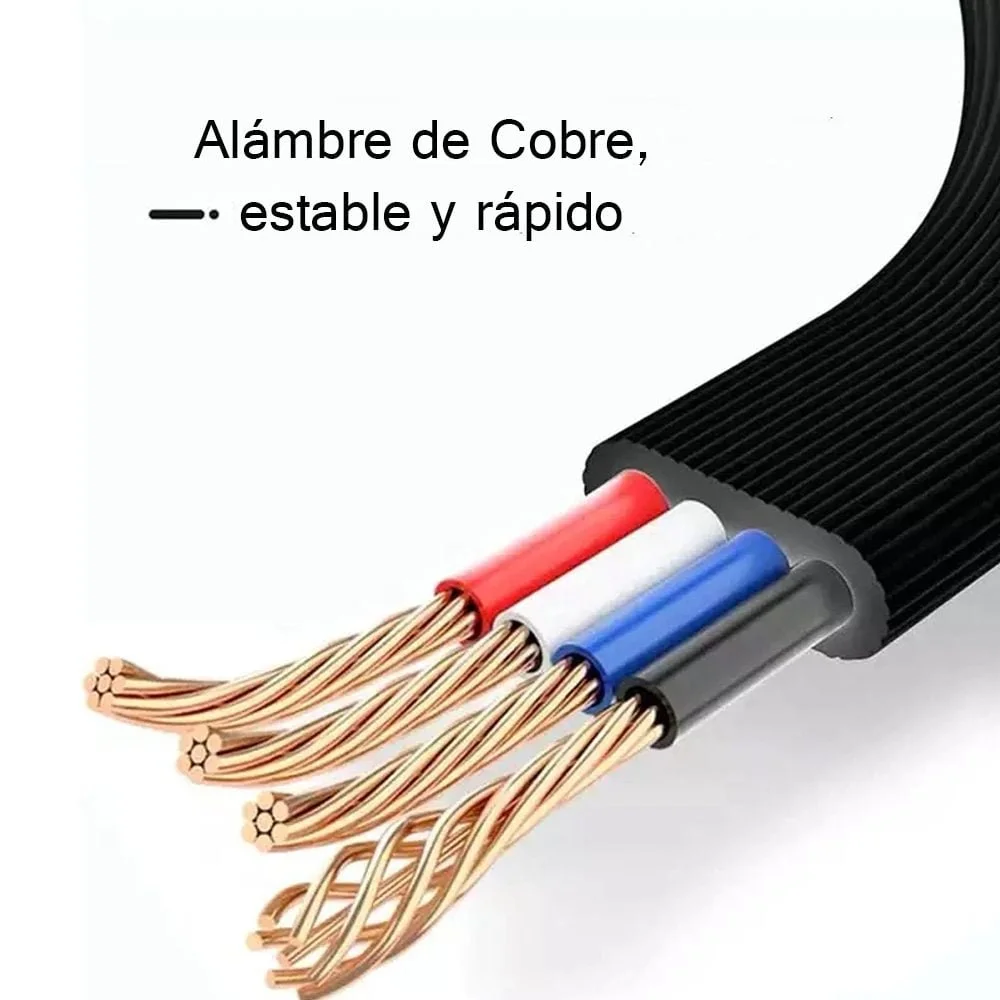 Cable Usb RETRÁCTIL | 3 EN 1 | IOS y ANDROID - Imagen 3