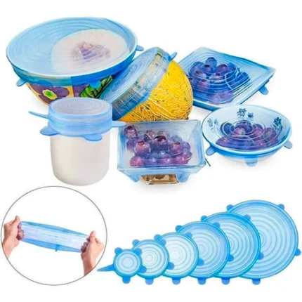 Tapas de Silicona SET X6 UNIDS